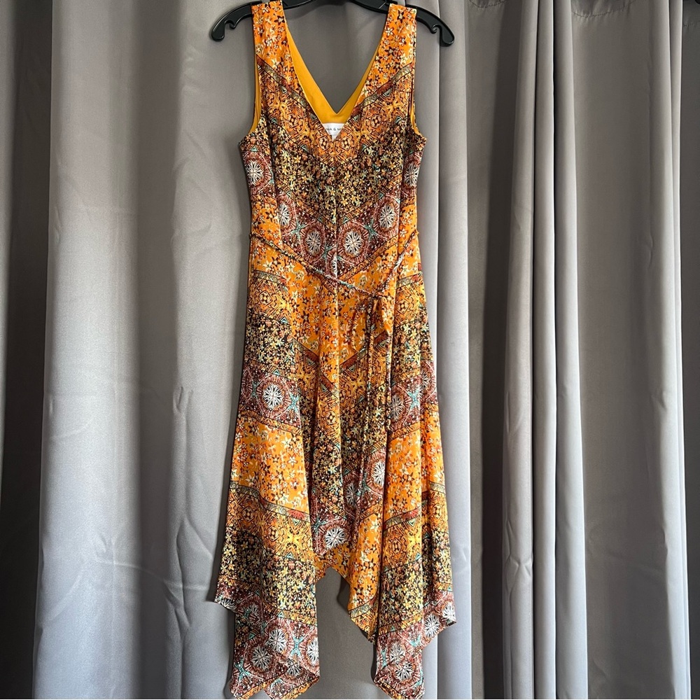 Emma and Michele Bohemian V-Neck Dress.